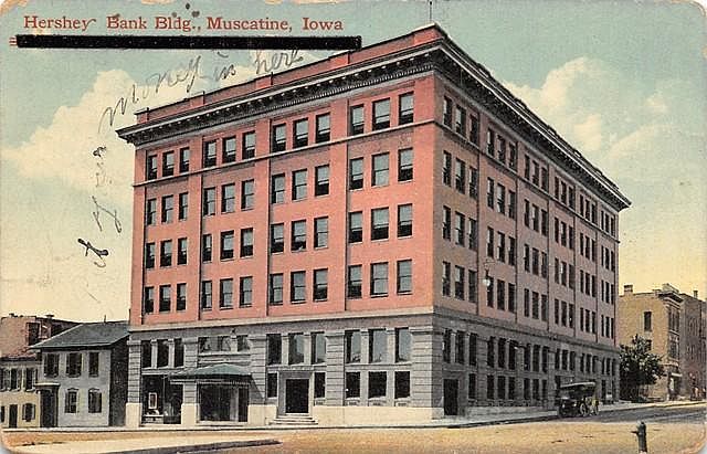 Historical Postcard of Original Building