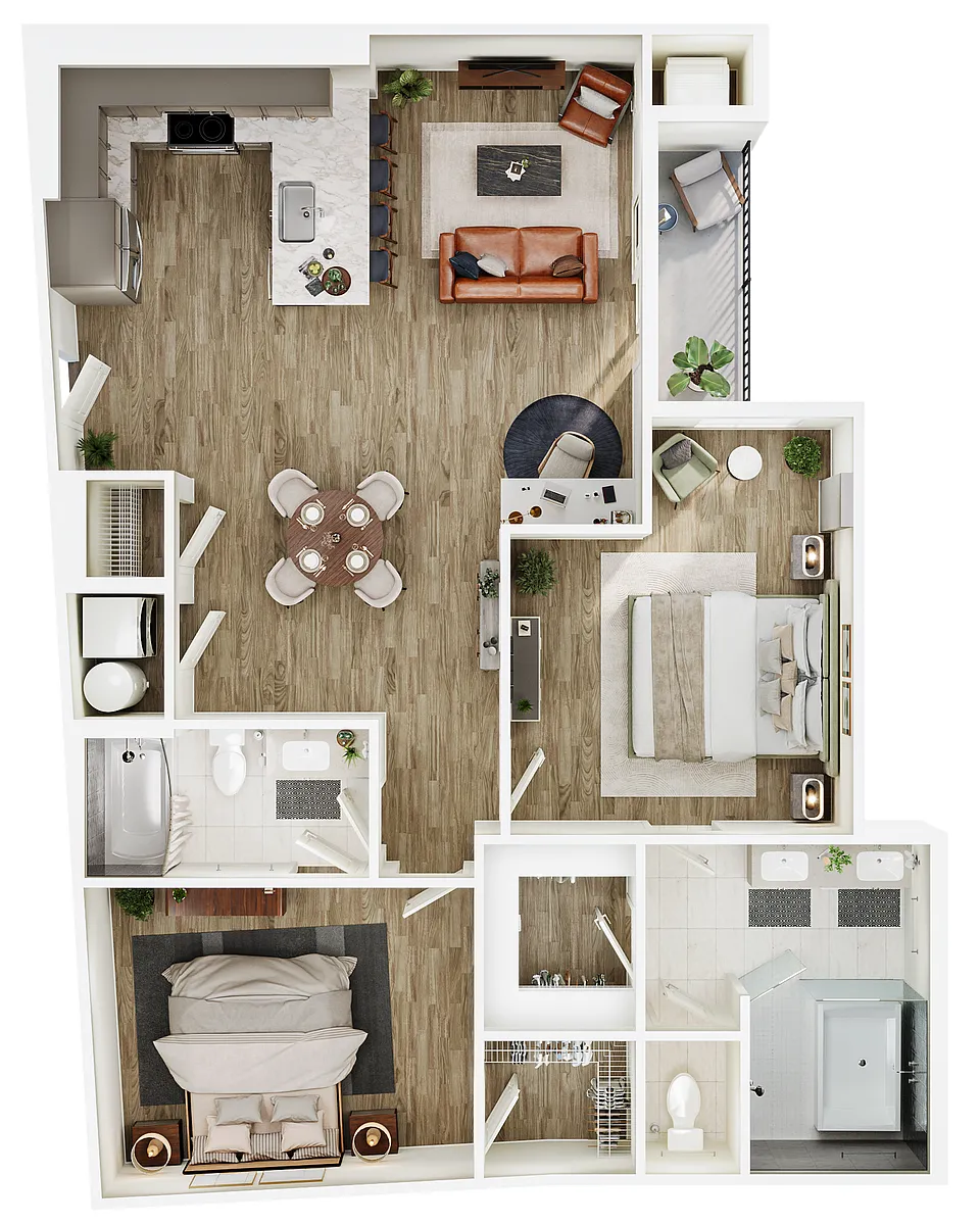 Floor plan B14