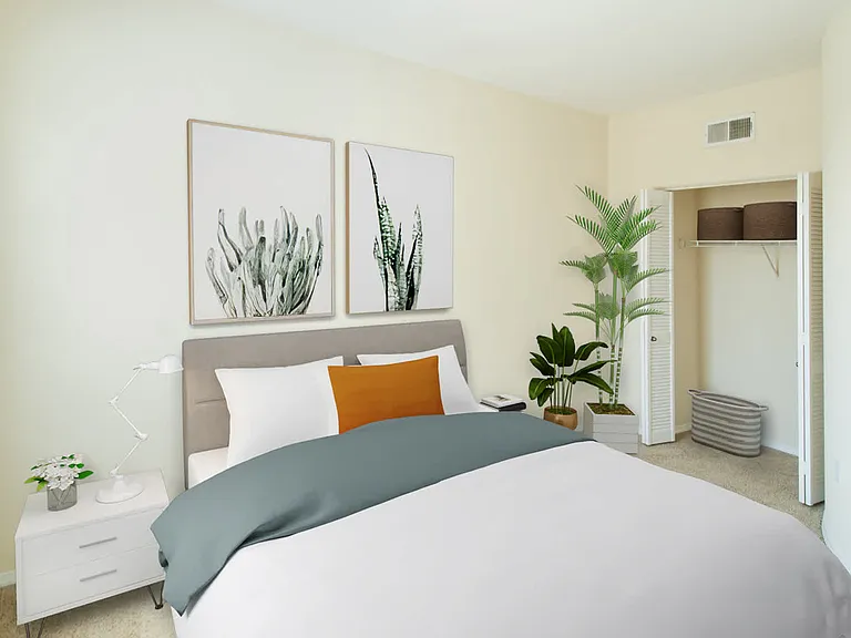 Carpeted Bedroom