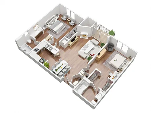 Floor plan The Hibiscus