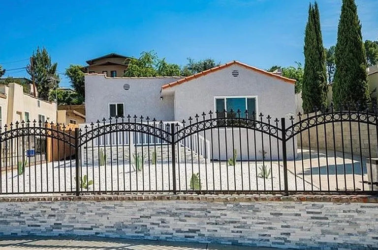 Front of the house