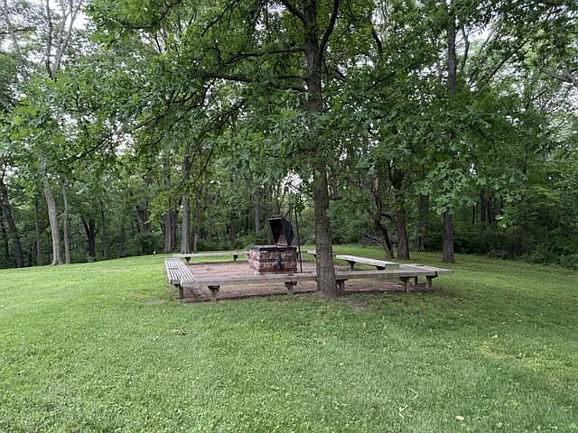 Seating for everyone around the smoker grill