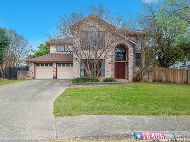 16406 Strong Box San Antonio Tx 78247 Zillow