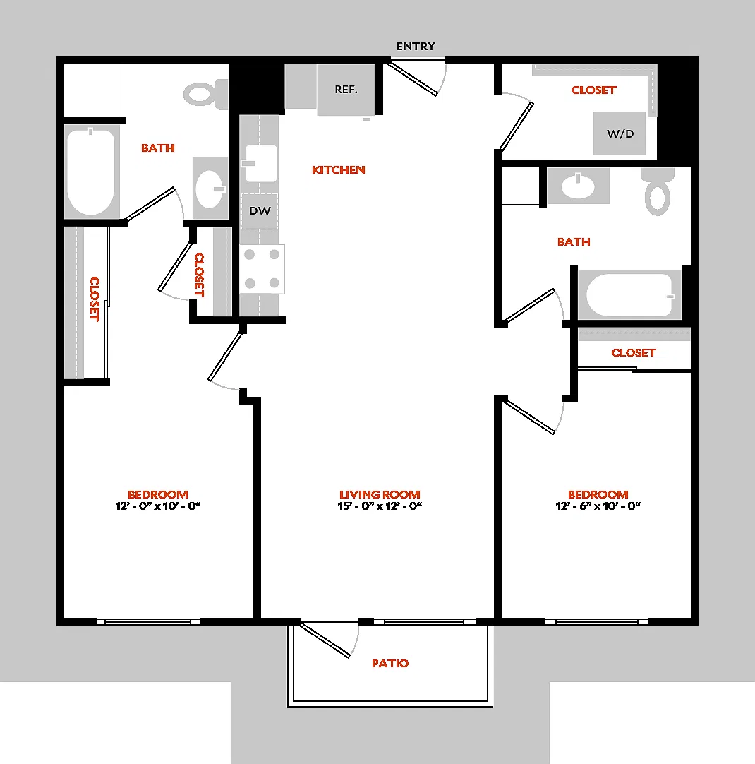 Floor plan Plan 2A