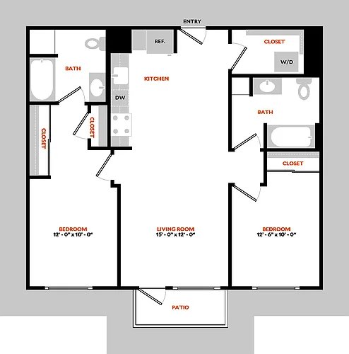 Floor plan Plan 2A