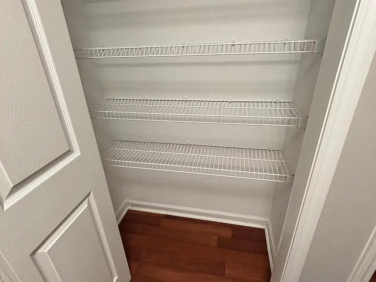 Upstairs storage closet