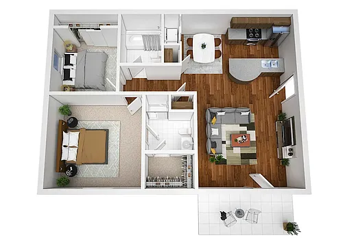 Floor plan Oak
