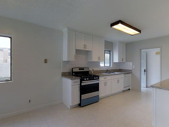 Dining area view of kitchen