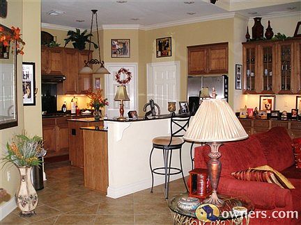 View of Kitchen From Breakfast Area