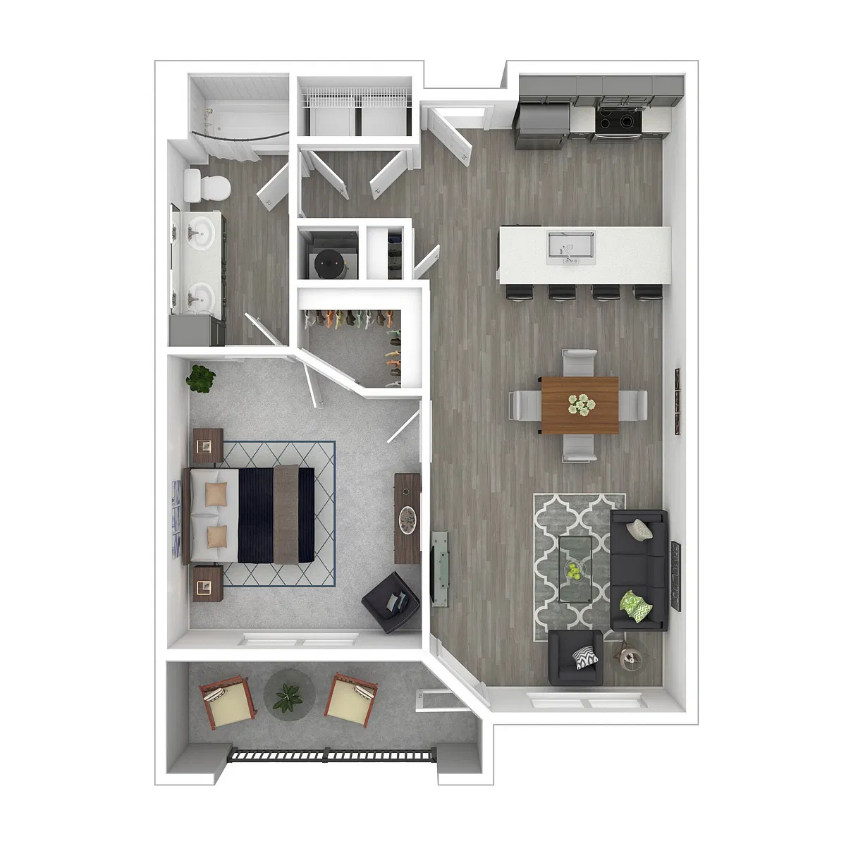 Floor plan Crossing