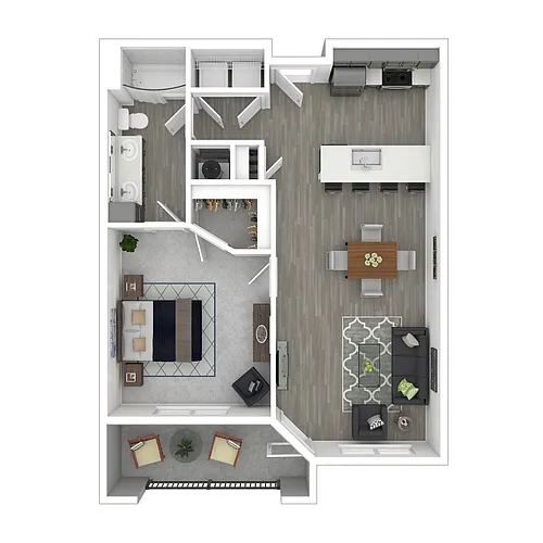 Floor plan Crossing
