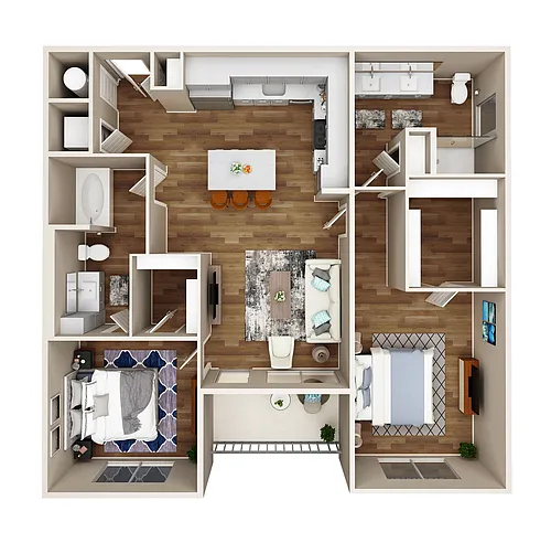 Floor plan B2