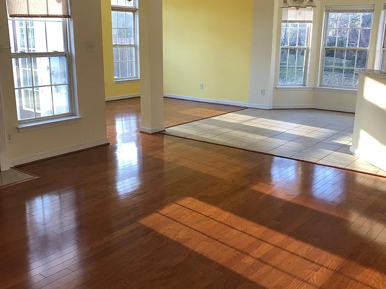 Sun room and Dinette from Living room