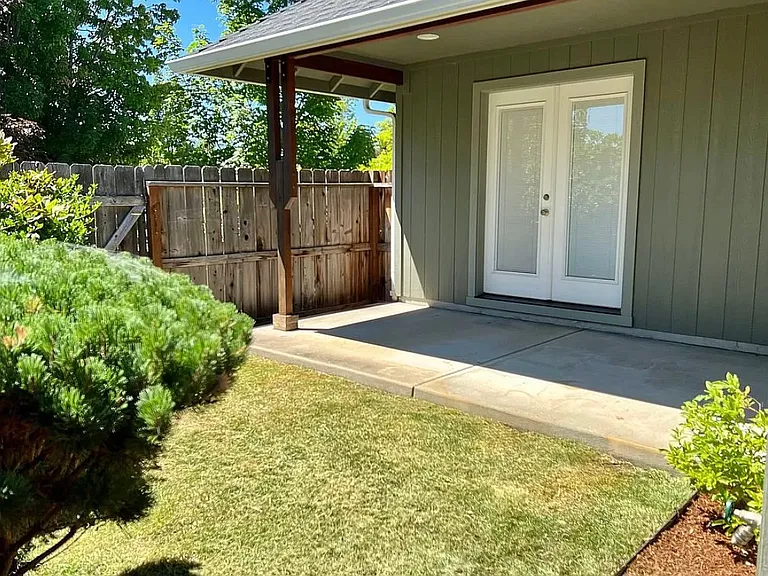 Backyard patio