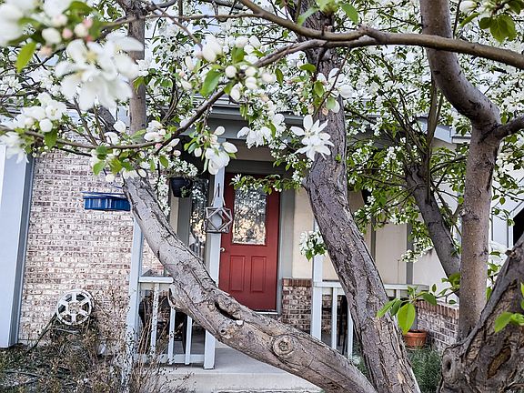 Front Door, with porch