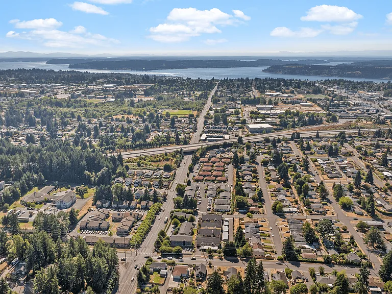 Scenic Tacoma location with waterfront nearby.