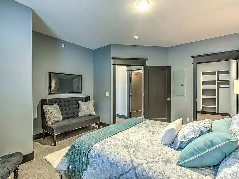 Experience ultimate comfort in our generously sized bedrooms.