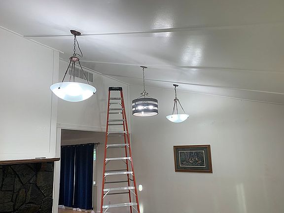 Living Room vaulted ceiling
