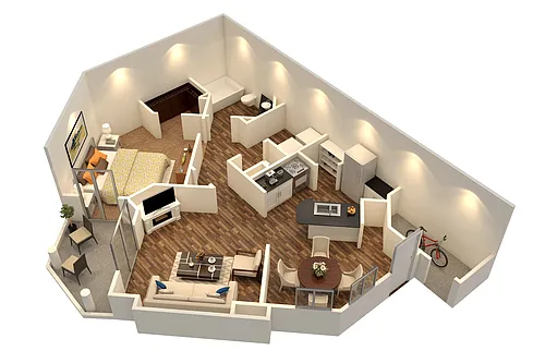 Floor plan Crestone Needle