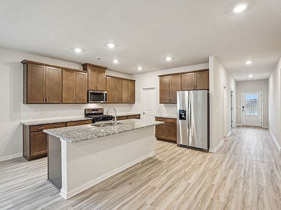 The Sherwood floorplan with the Calm Latte interior package.