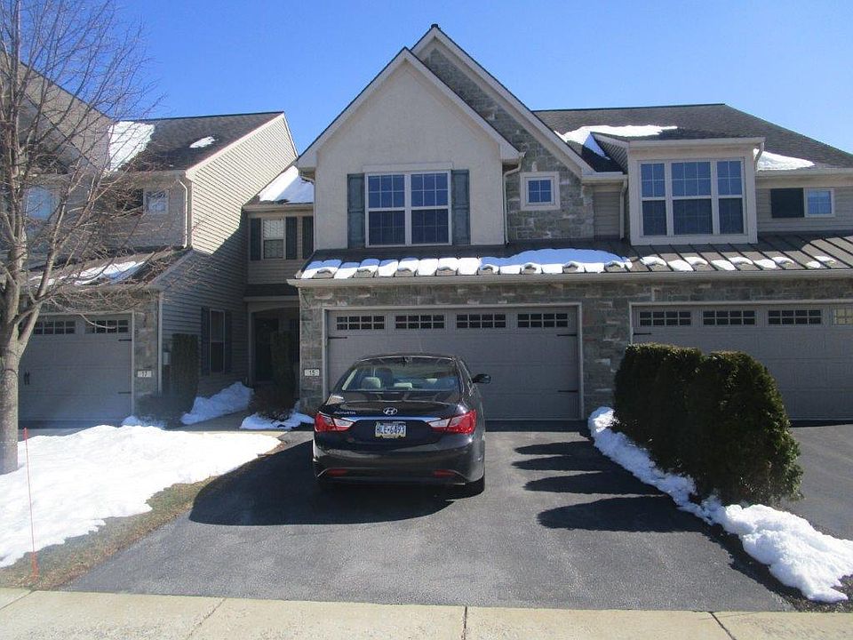 Front of building. 2 car garage