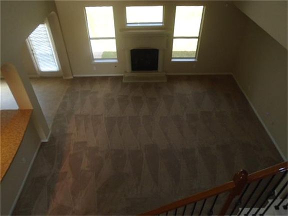 VIEW OF DEN FROM UPSTAIRS