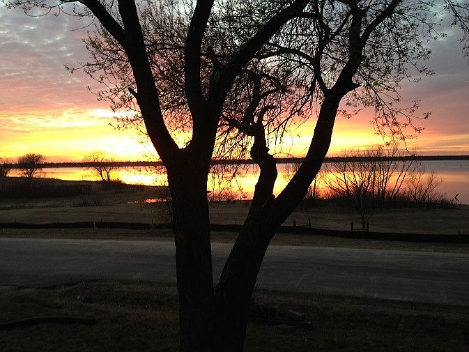 View these impressive sunsets from the front porch.