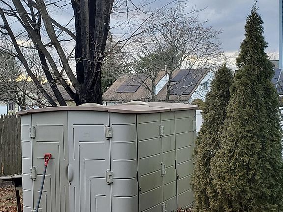 One of 2 sheds