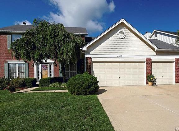 Awesome 3 car garage and brick facade of this 2 story home