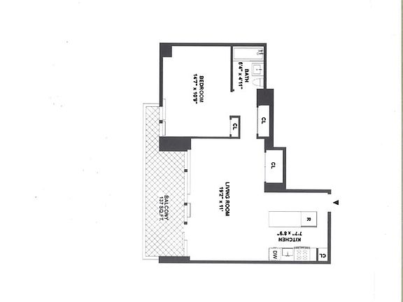 2nd image of 175 W 95th St APT 24D