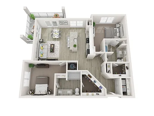 Floor plan B2