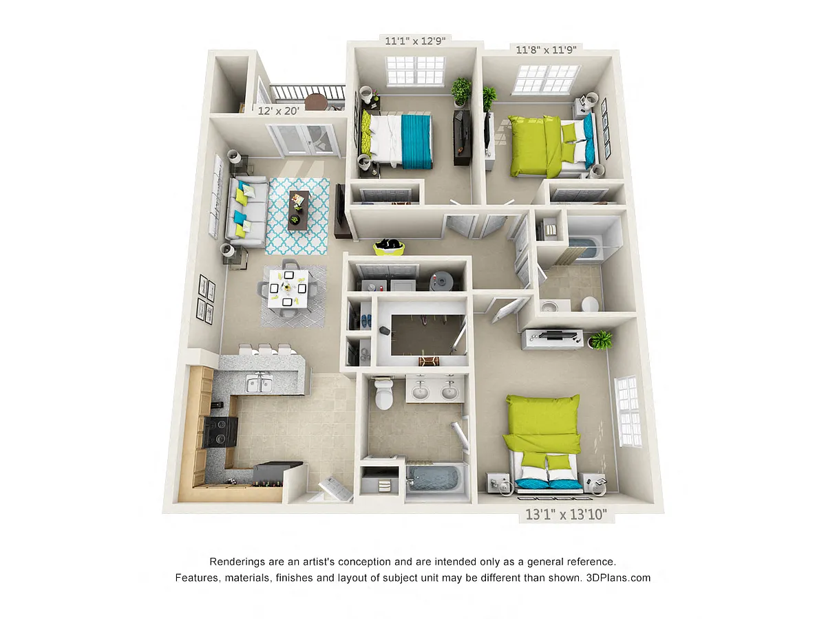 Floor plan The Tannenbaum
