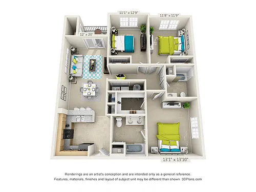 Floor plan The Tannenbaum