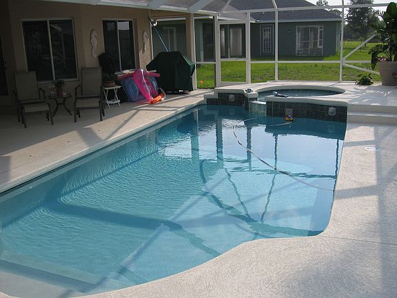 Pool and patio