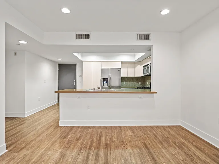Dining and Kitchen Area with Countertop Bar