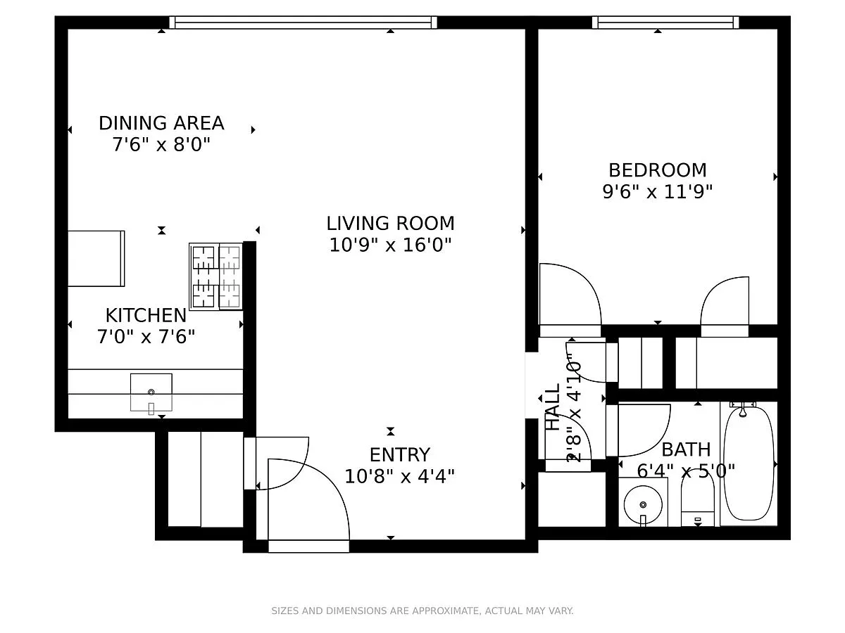 Floor plan 105