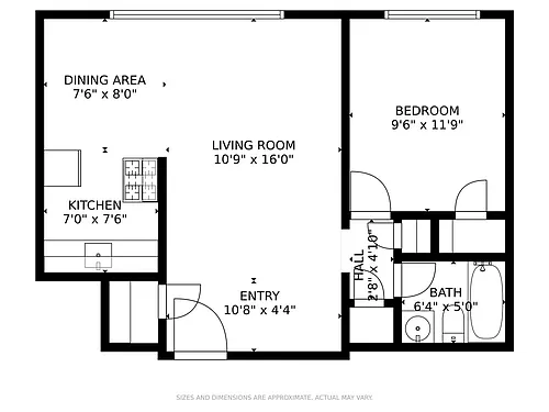 Floor plan 203
