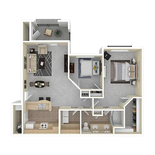 Floor plan B1S