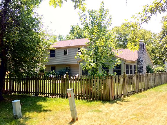 View from back sidewalk