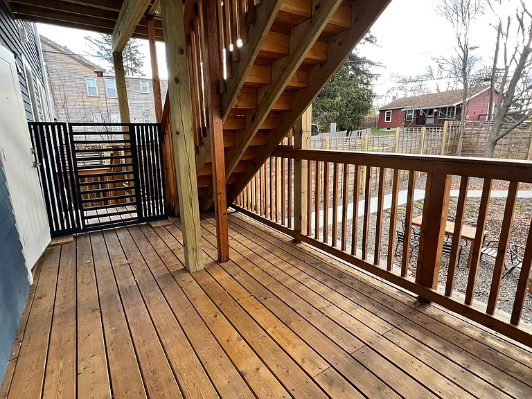 Rear Deck for this unit's tenants exclusively