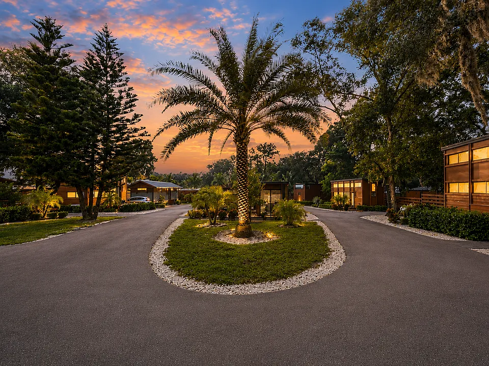 Gated Entry to Escape Tampa Bay Village