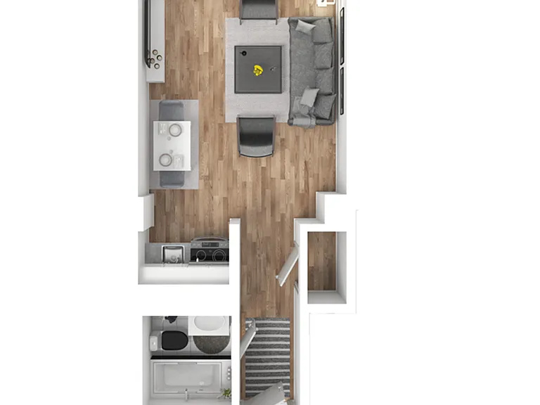 Unit 1402 (271sqft)