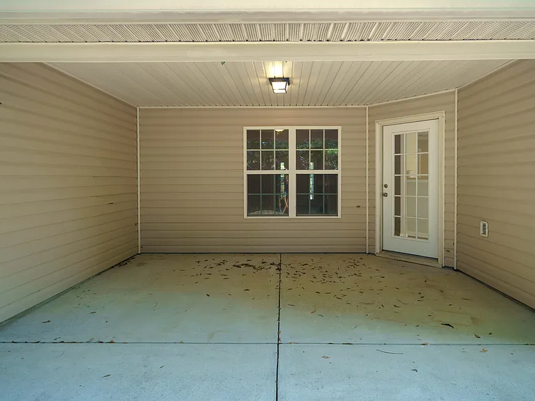 covered back porch