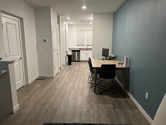 Spacious dining space