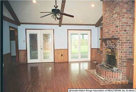 Notice the gleaming wood floors