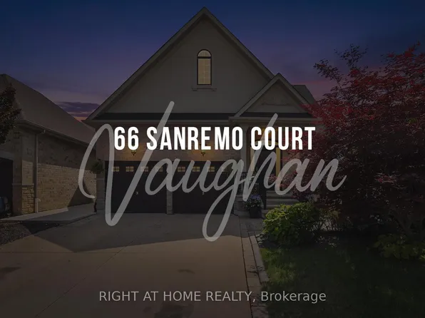 66 Sanremo Ct, Vaughan, ON L4H 1K5