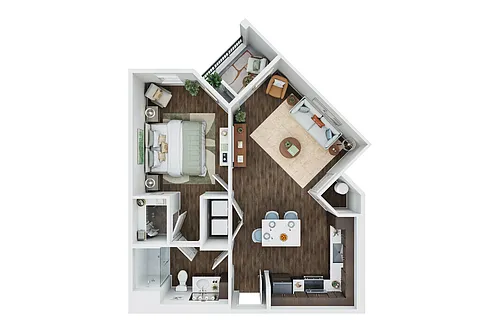 Floor plan The Aria