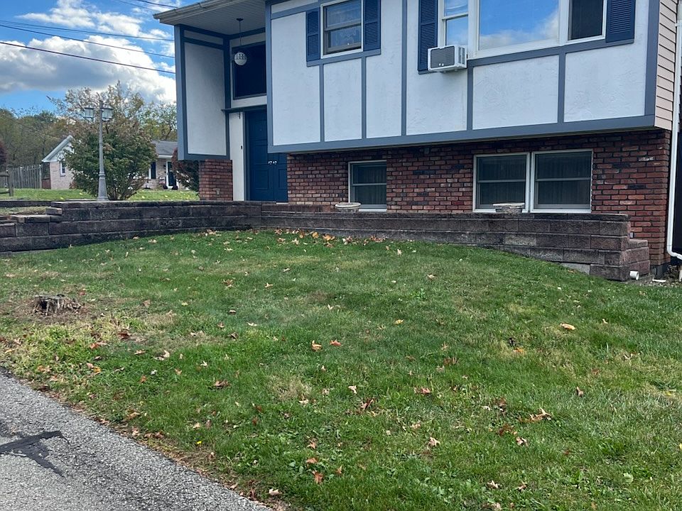 Front view of house