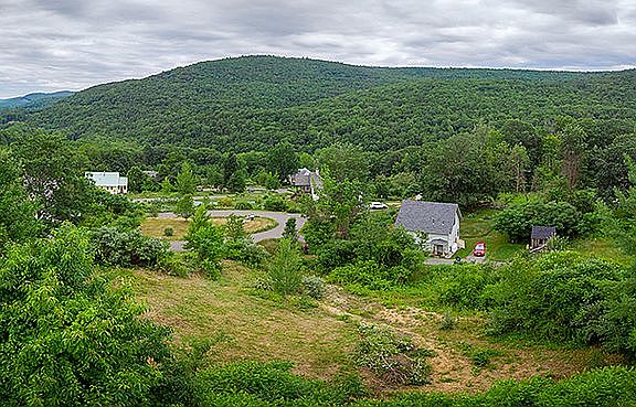 Looking south to Stone Mtn.