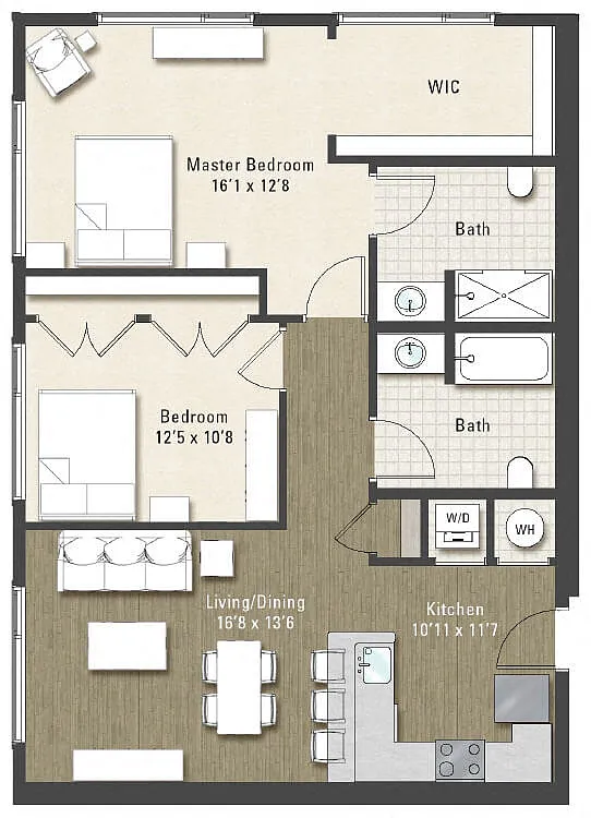 Floor plan H